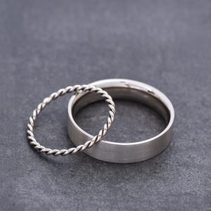 Zlate obrucky twist a pure